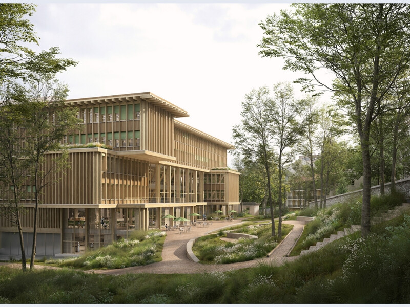 1. Preis beim Wettbewerb «Neubau Campus Platztor Universität St Gallen»