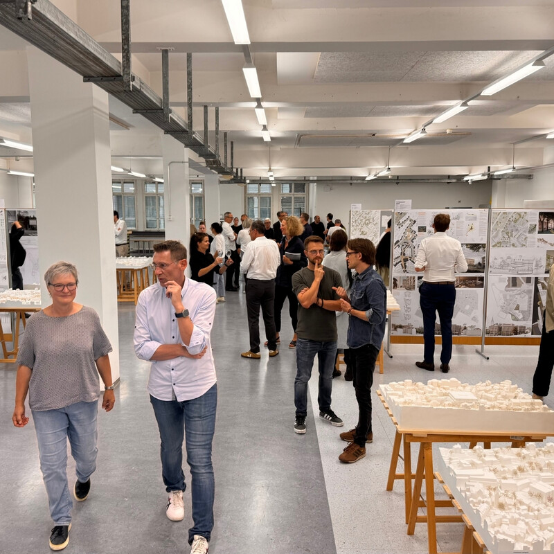 1. Preis beim Wettbewerb «Neubau Campus Platztor Universität St Gallen»