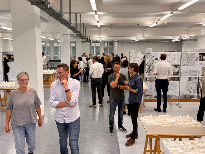 1. Preis beim Wettbewerb «Neubau Campus Platztor Universität St Gallen»
