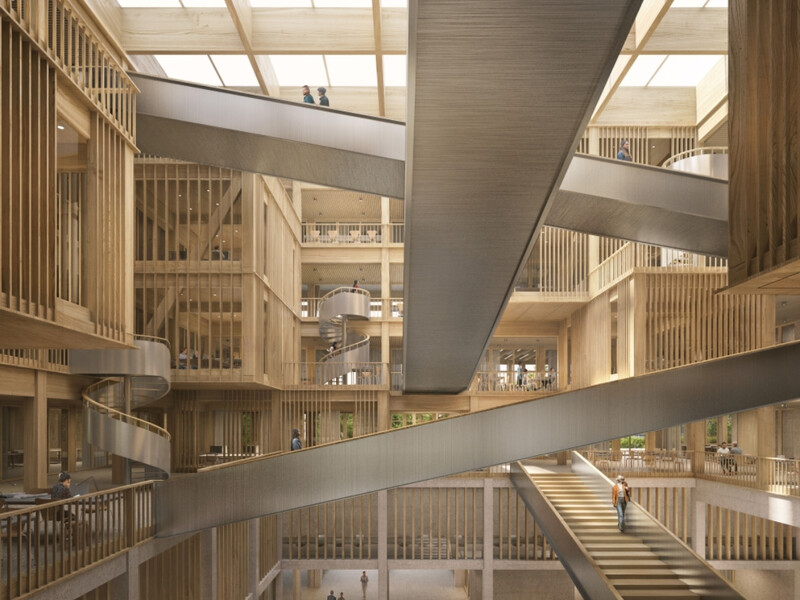 1. Preis beim Wettbewerb «Neubau Campus Platztor Universität St Gallen»