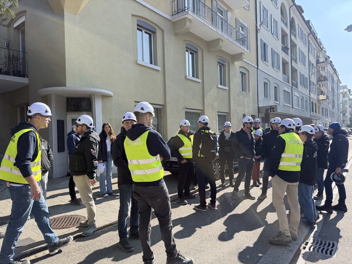 Baustellenrundgang Rötelstrasse