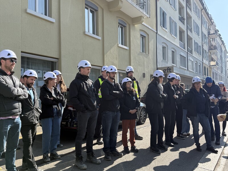 Baustellenrundgang Rötelstrasse