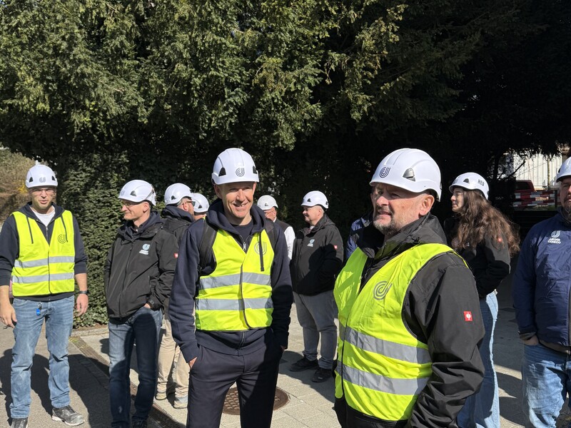 Baustellenrundgang Rötelstrasse