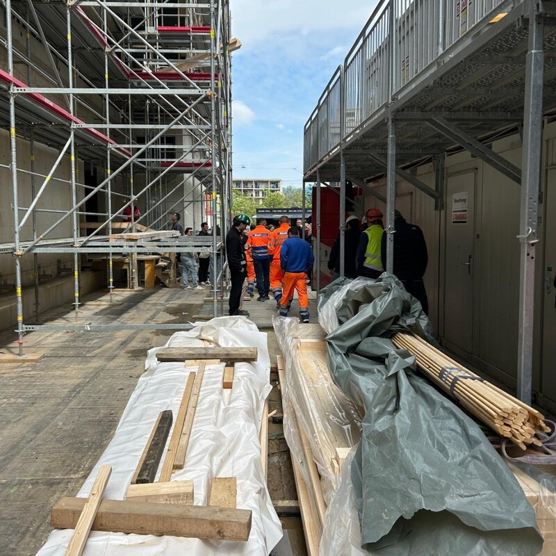 Handwerker-Zmittag am Kesslerplatz in Schlieren