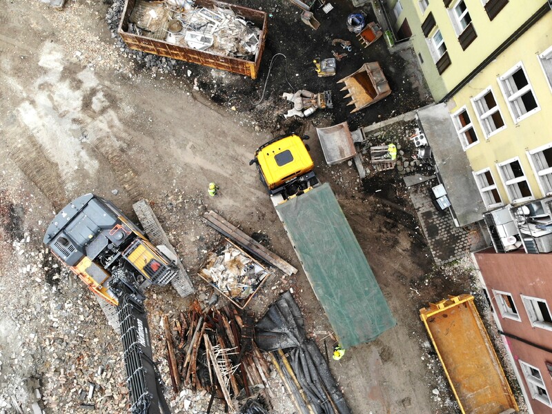 Herausfordernde Rückbauarbeiten an der Manessestrasse