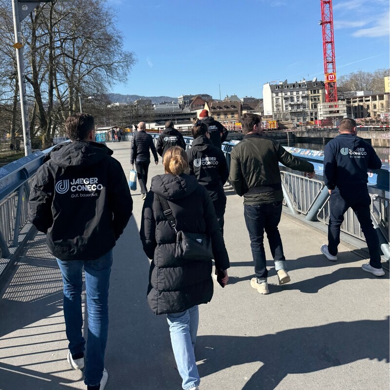 JACO Baustellenrundgang BBZ