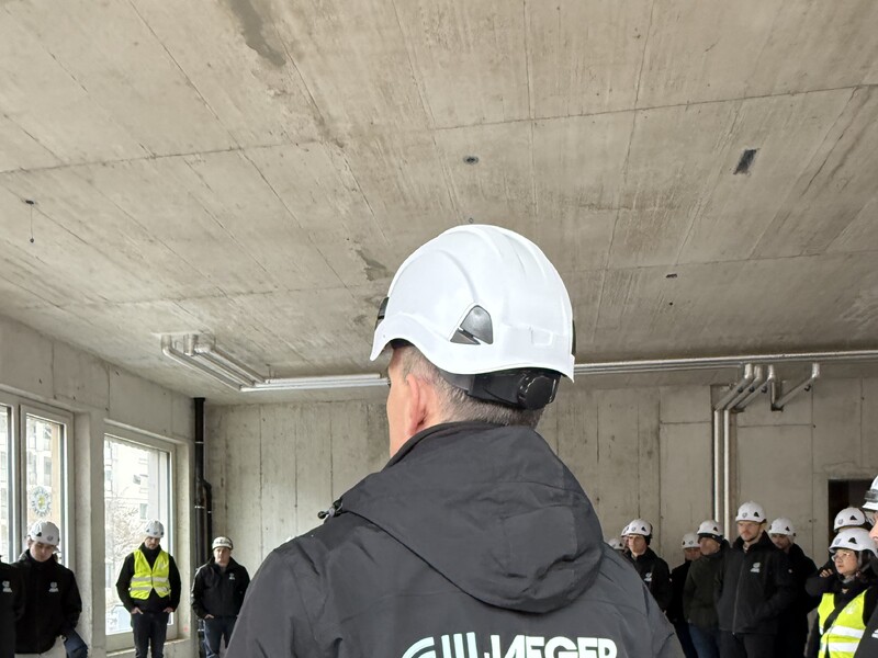 JACO Baustellenrundgang Kesslerareal