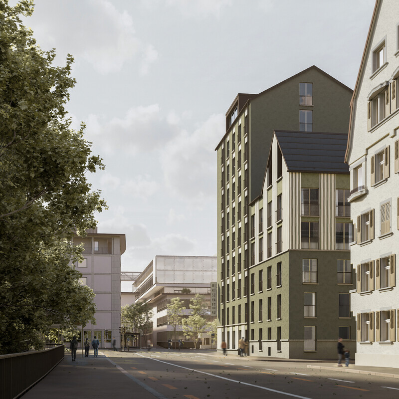 Ersatzneubau Ruhestrasse 1 / Manessestrasse 204, 8045 Zürich