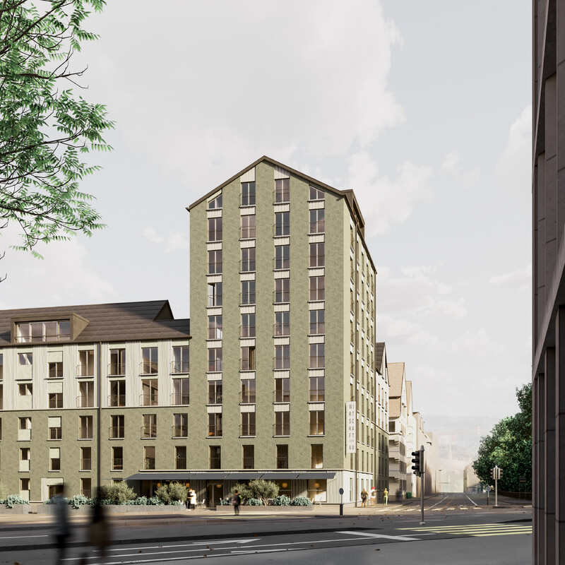 Ersatzneubau Ruhestrasse 1 / Manessestrasse 204, 8045 Zürich
