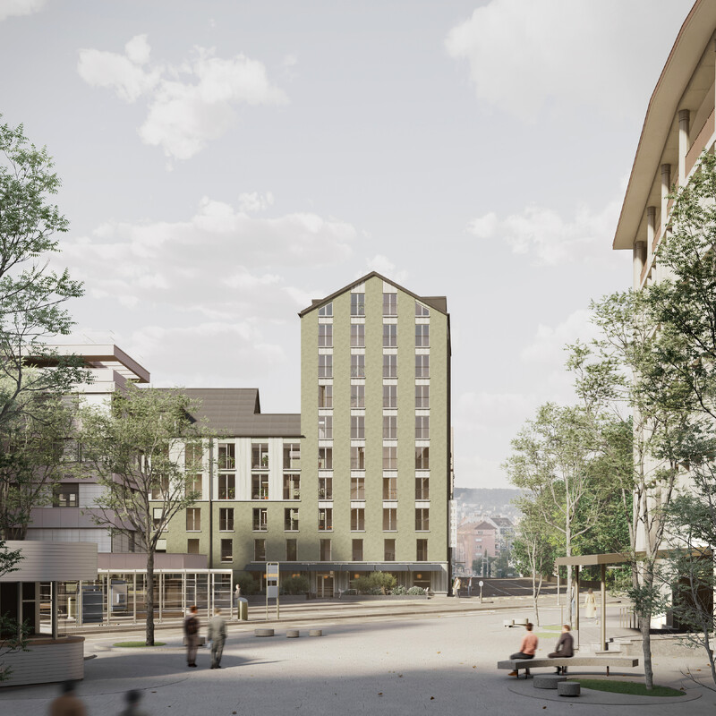 Ersatzneubau Ruhestrasse 1 / Manessestrasse 204, 8045 Zürich