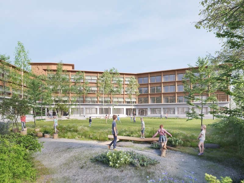 Neubau Schulanlage Birchlen, Dübendorf