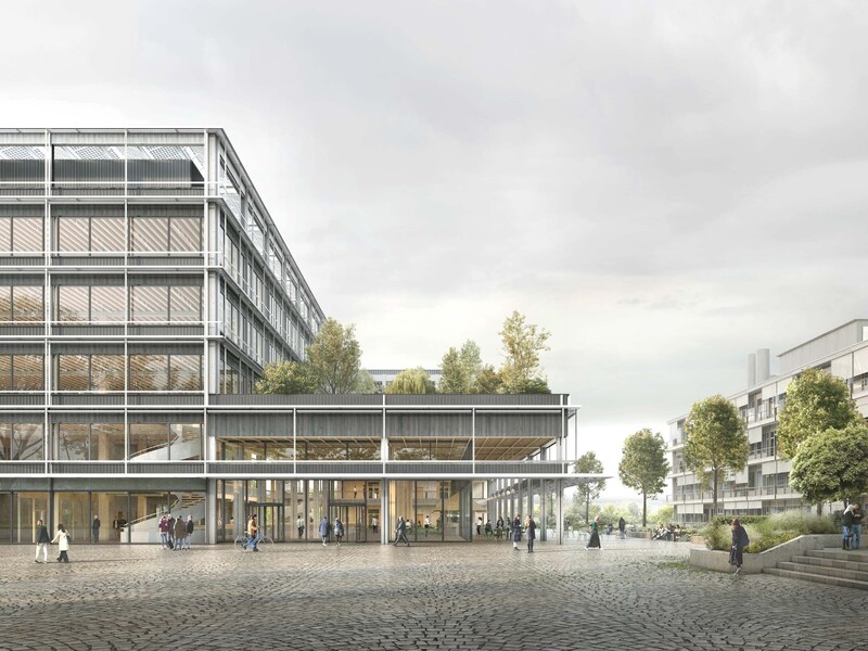 PORTAL UZH, Neubau Forschungs- und Lehrgebäude, Universität Zürich, Campus Irchel