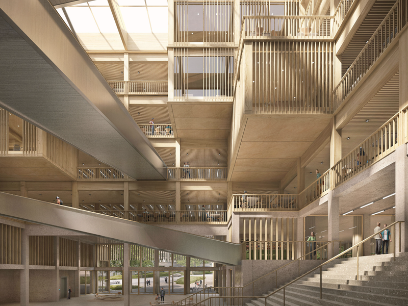 Neubau Campus Platztor Universität St. Gallen