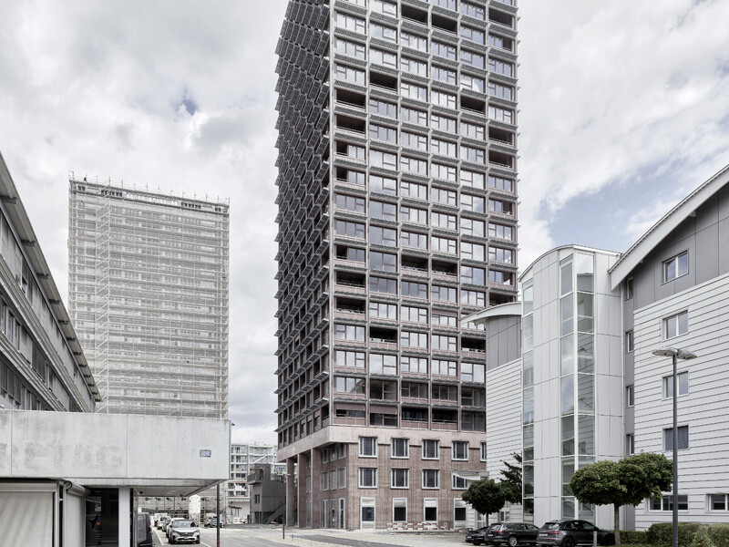 Neubau Hochhaus H1 Zwhatt Areal