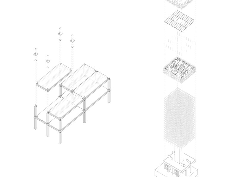 Neubau Hochhaus H1 Zwhatt Areal