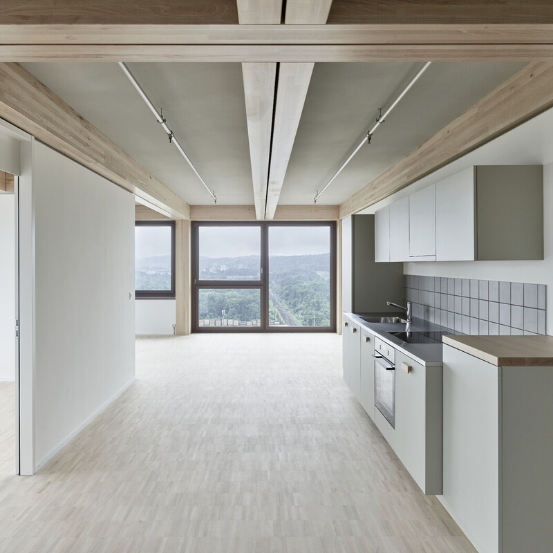 Neubau Hochhaus H1 Zwhatt Areal