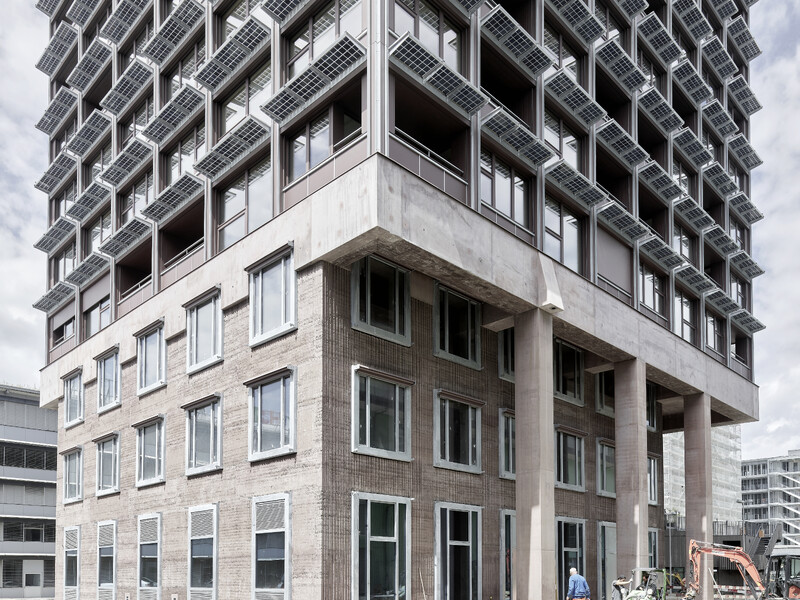 Neubau Hochhaus H1 Zwhatt Areal