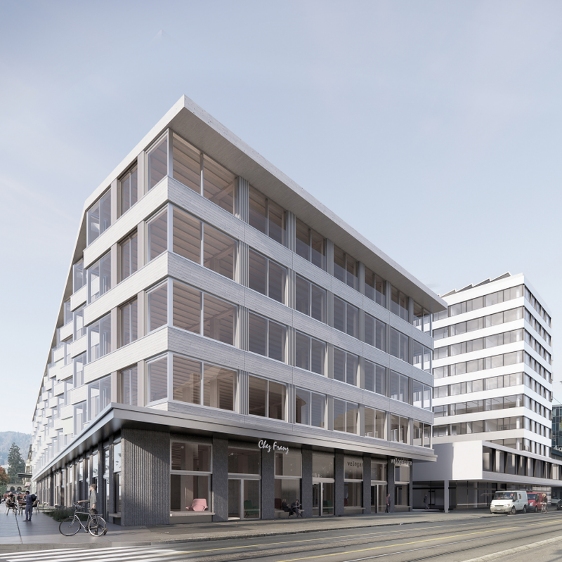 Neubau Überbauung Franz Badenerstrasse 313/329