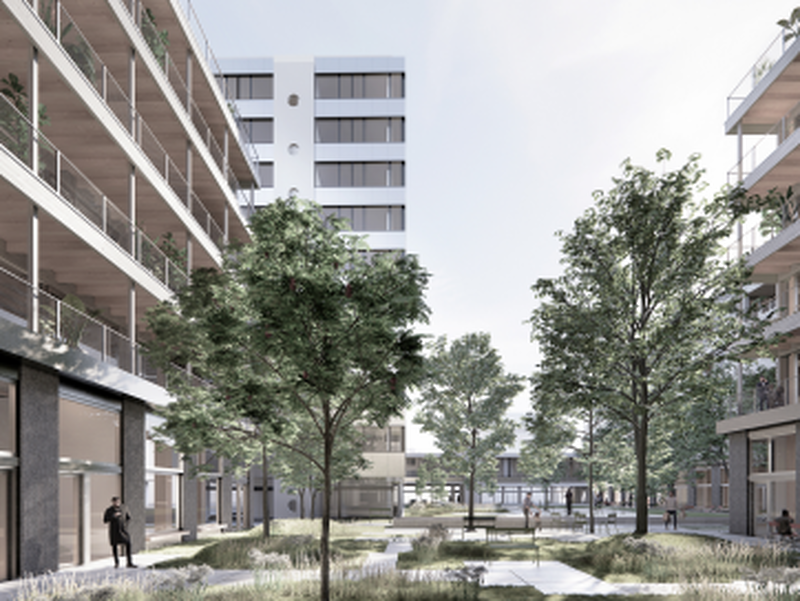 Neubau Überbauung Franz Badenerstrasse 313/329