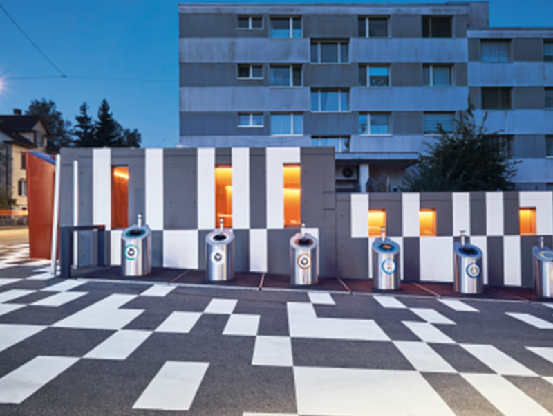 Neugestaltung Einkaufszentrum Seen