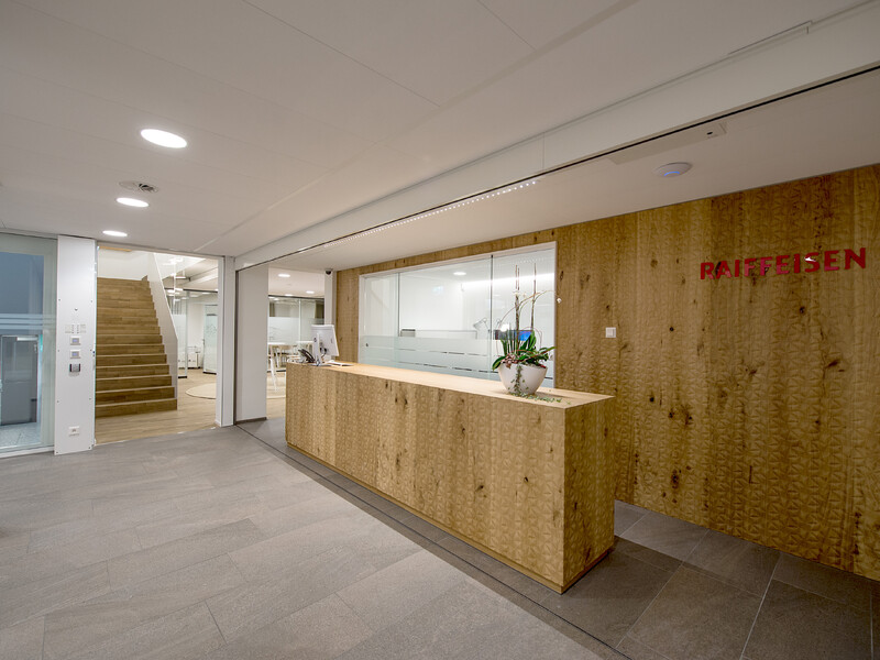 Umbau Bank Raiffeisen