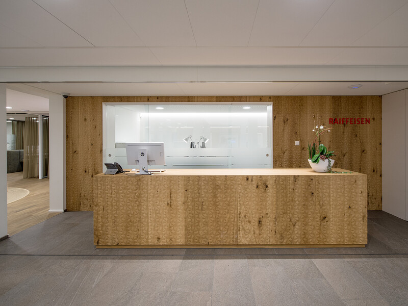 Umbau Bank Raiffeisen